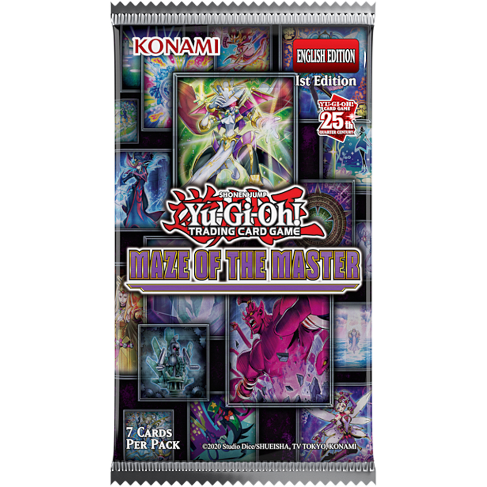 Yu-Gi-Oh! Trading Card Game - Maze of the Master - 7 x Card Booster