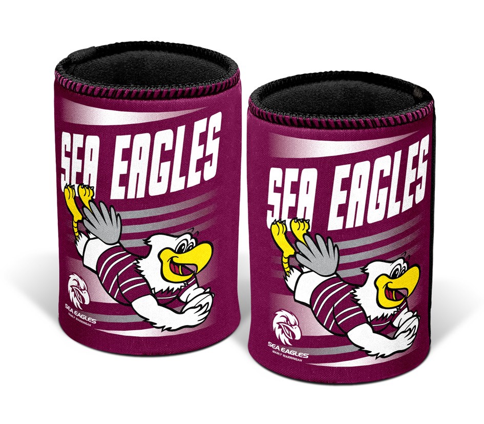 NRL Manly Warringah Sea Eagles Retro Can Cooler