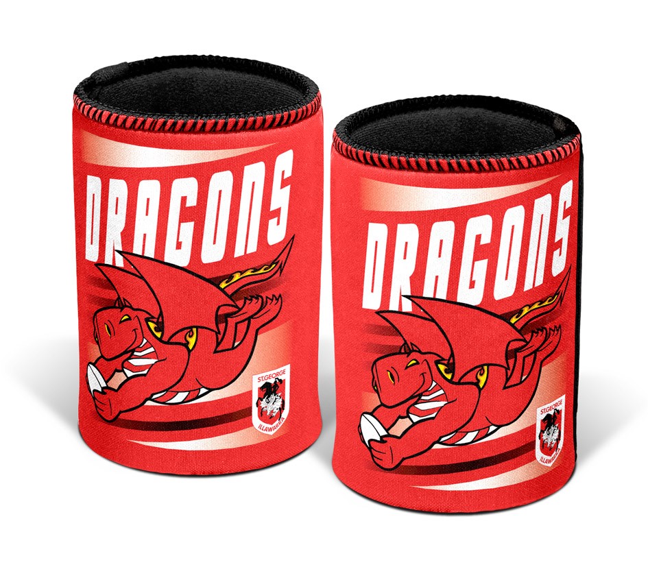 NRL St. George Illawarra Dragons Retro Can Cooler