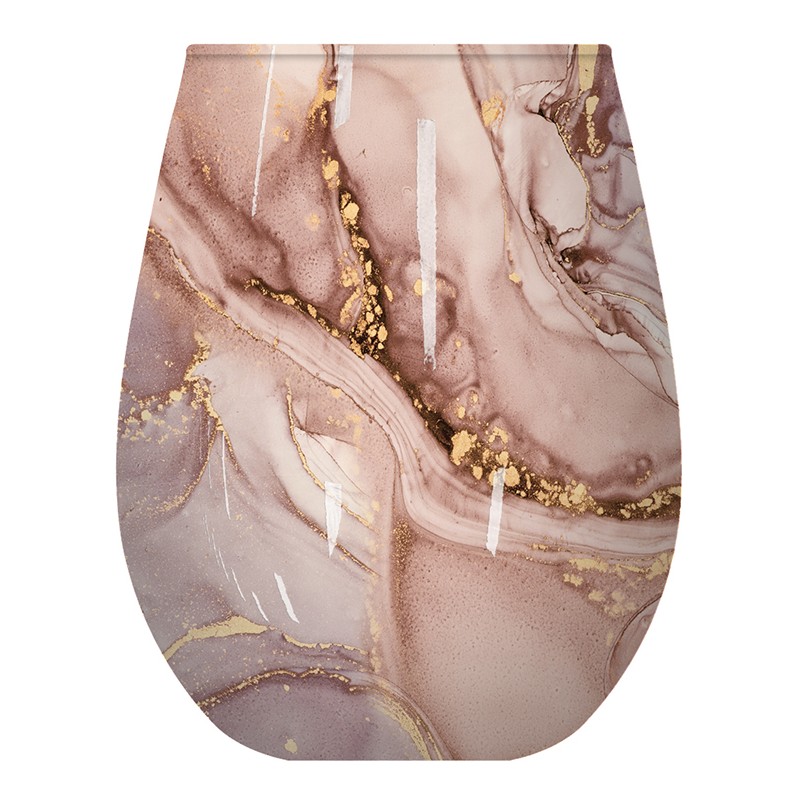 Vanilla & Cinnamon 380g Scented Soy Candle in Blush - Lily & Mae