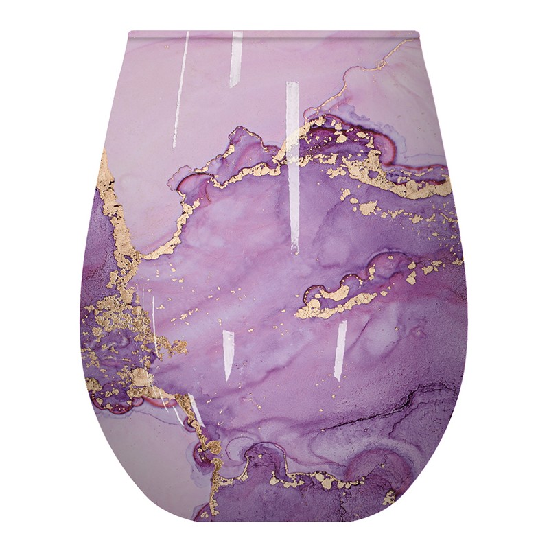 Blackcurrant & Cassis 380g Scented Soy Candle in Lavender - Lily & Mae