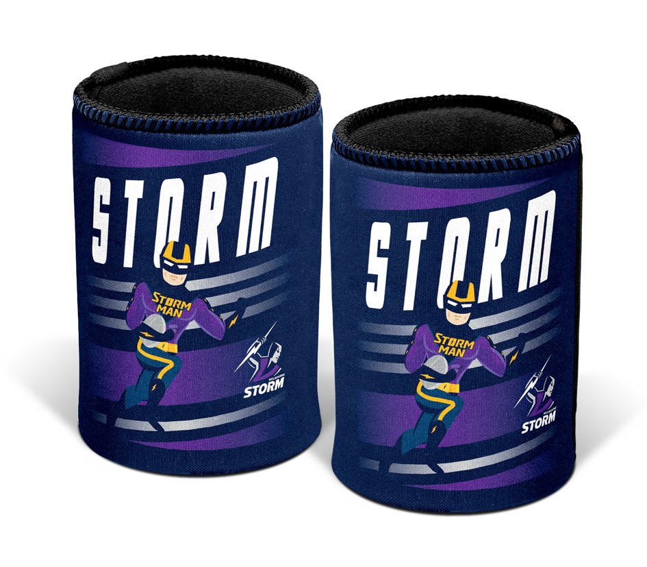 NRL Melbourne Storm Retro Can Cooler