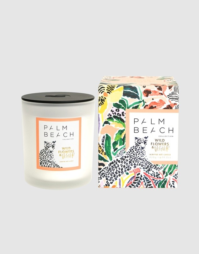 Wild Flowers & Vetiver - Standard Candle - Palm Beach Collection