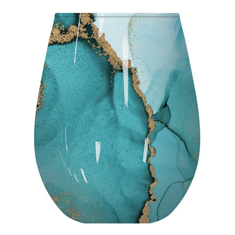 California Citrus 380g Scented Soy Candle in Aqua - Lily & Mae