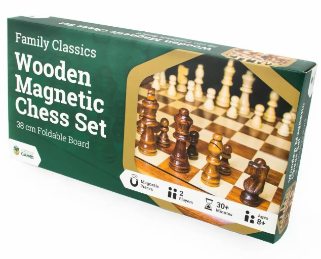 Wooden Magnetic Chess Set - Family Classics