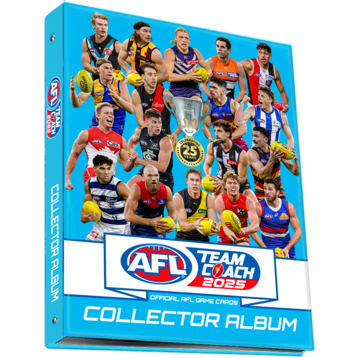 2025 AFL TeamCoach Footy Cards Album