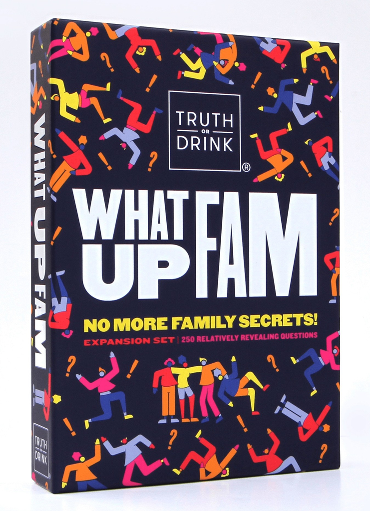 Truth or Drink Card Game (What Up Fam Expansion Pack)