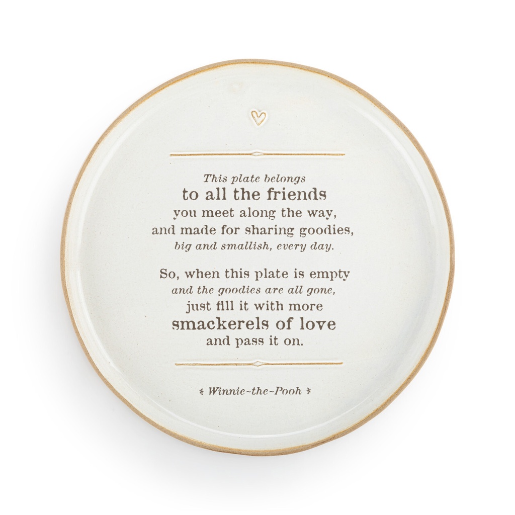 Winnie The Pooh Everyday Collection - Friendship Giving Plate