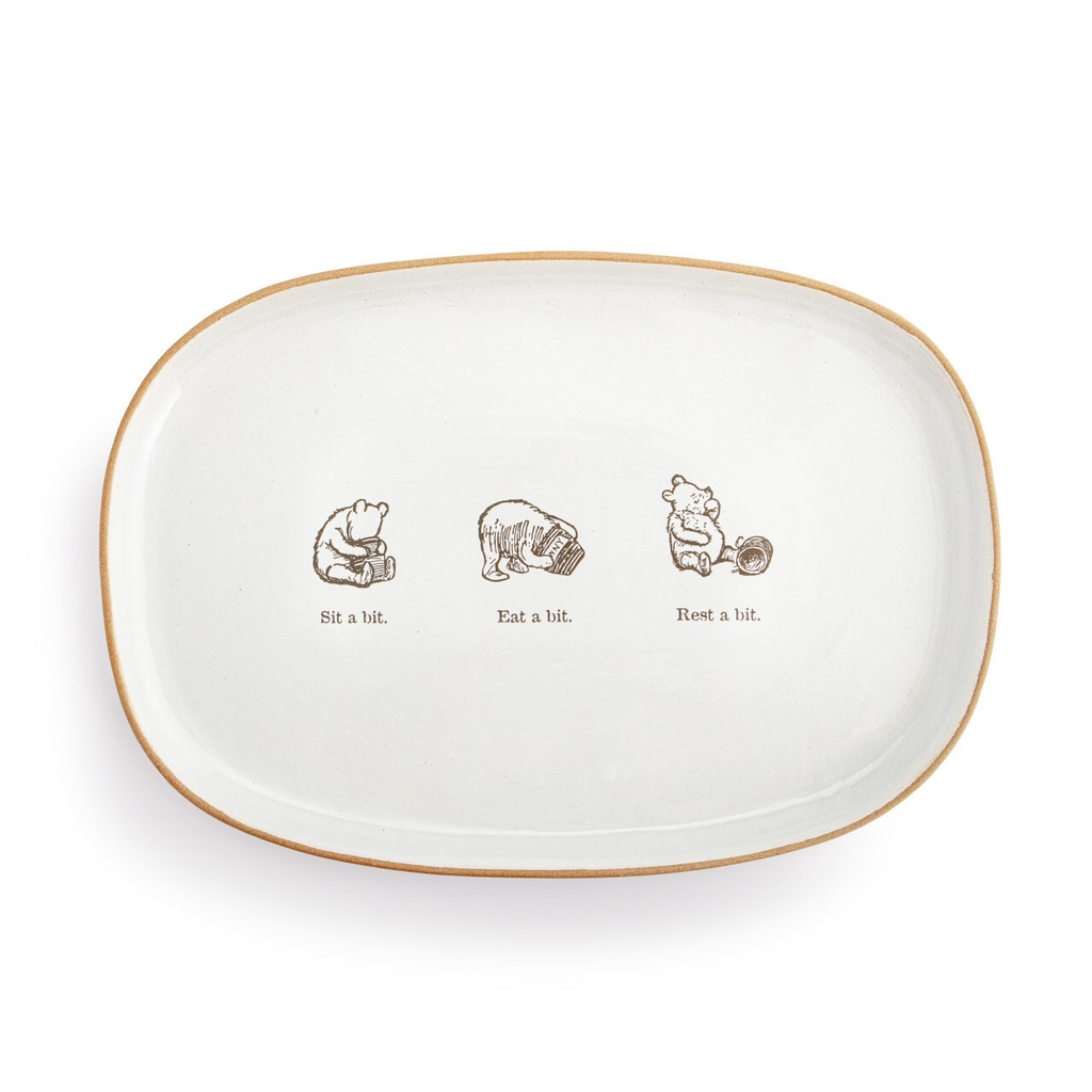 Winnie The Pooh Everyday Collection - Sit A Bit Oval Platter