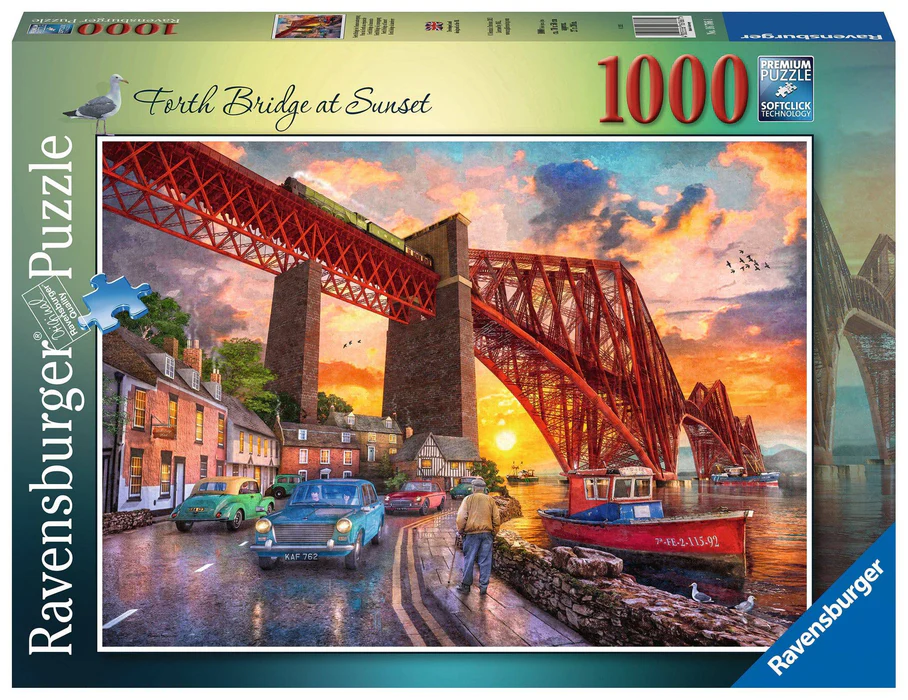 Forth Bridge At Sunset 1000Pce - Ravensburger