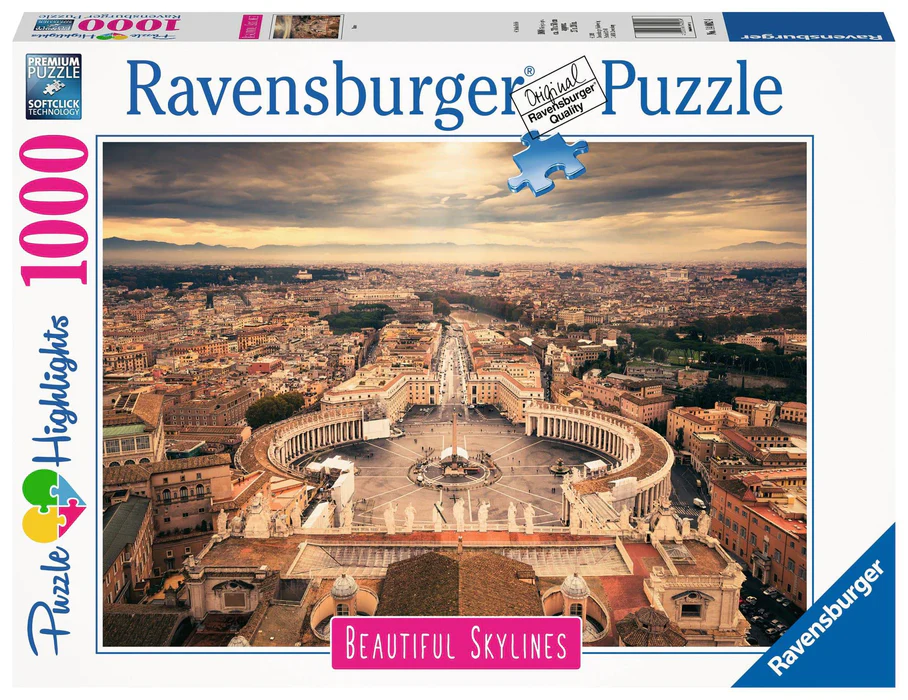 Beautiful Skylines Rome 1000 Pce - Ravensburger