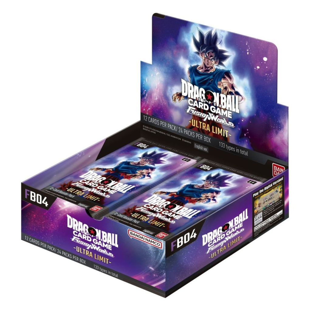 Dragon Ball Super Card Game: Fusion World Ultra Limit [FB04] Sealed Booster Box