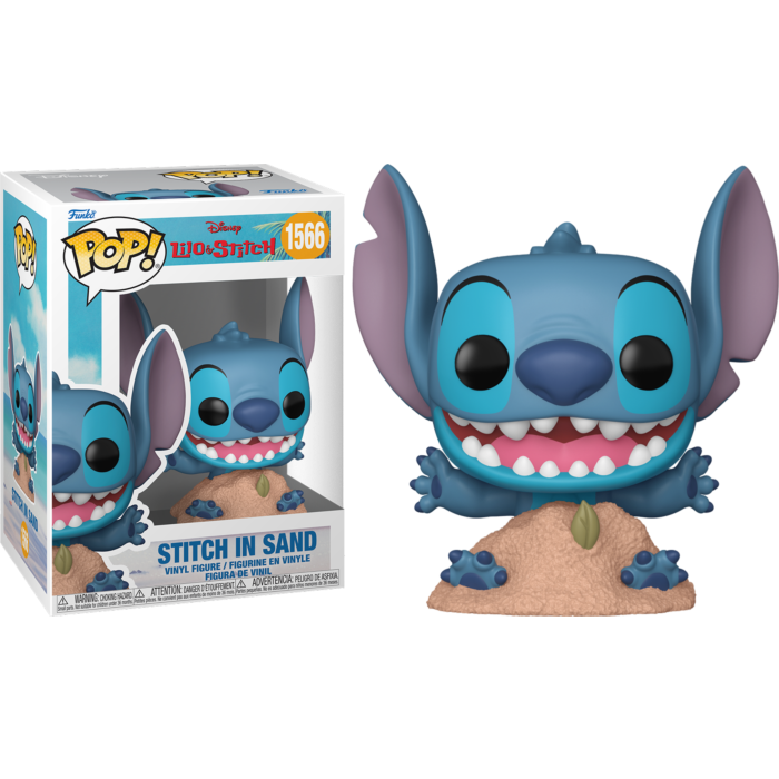 Lilo & Stitch - Stitch in Sand Funko Pop! Vinyl Figure #1566