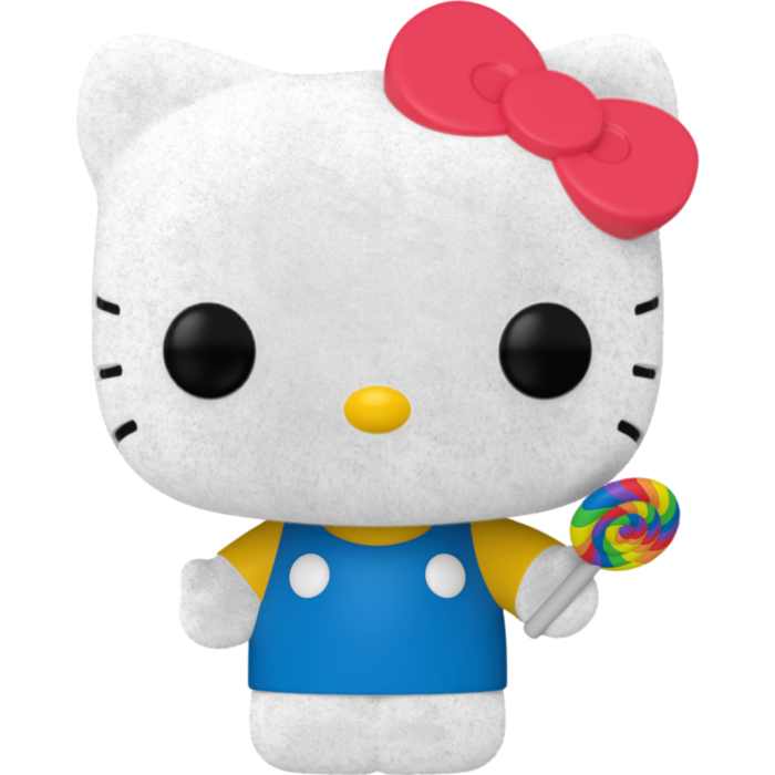 Hello Kitty - Hello Kitty with Lollipop (Flocked US Exclusive) Funko Pop! Vinyl Figure