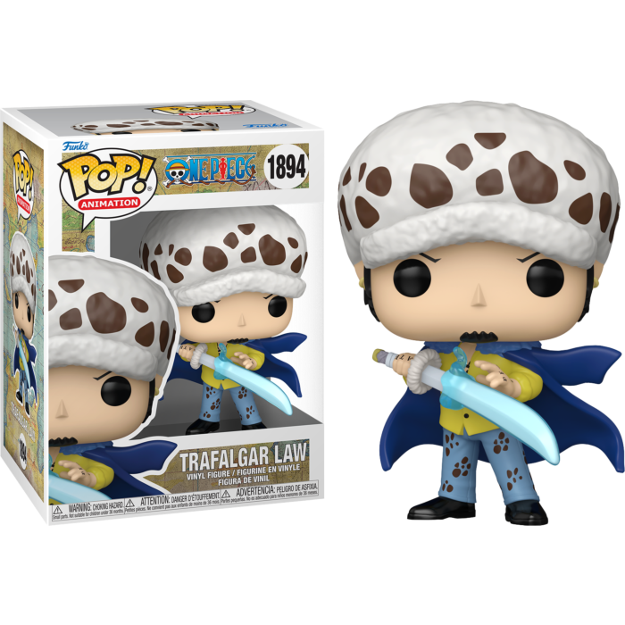 One Piece - Trafalgar Law with Blue Anesthesia Funko Pop! Vinyl Figure #1894