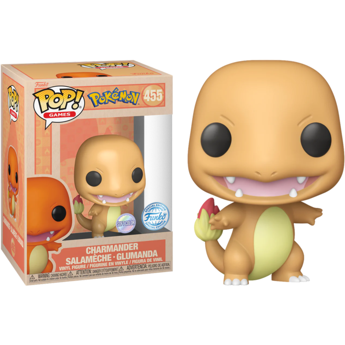 Pokémon - Charmander (Pastel US Exclusive) Funko Pop! Vinyl Figure #455