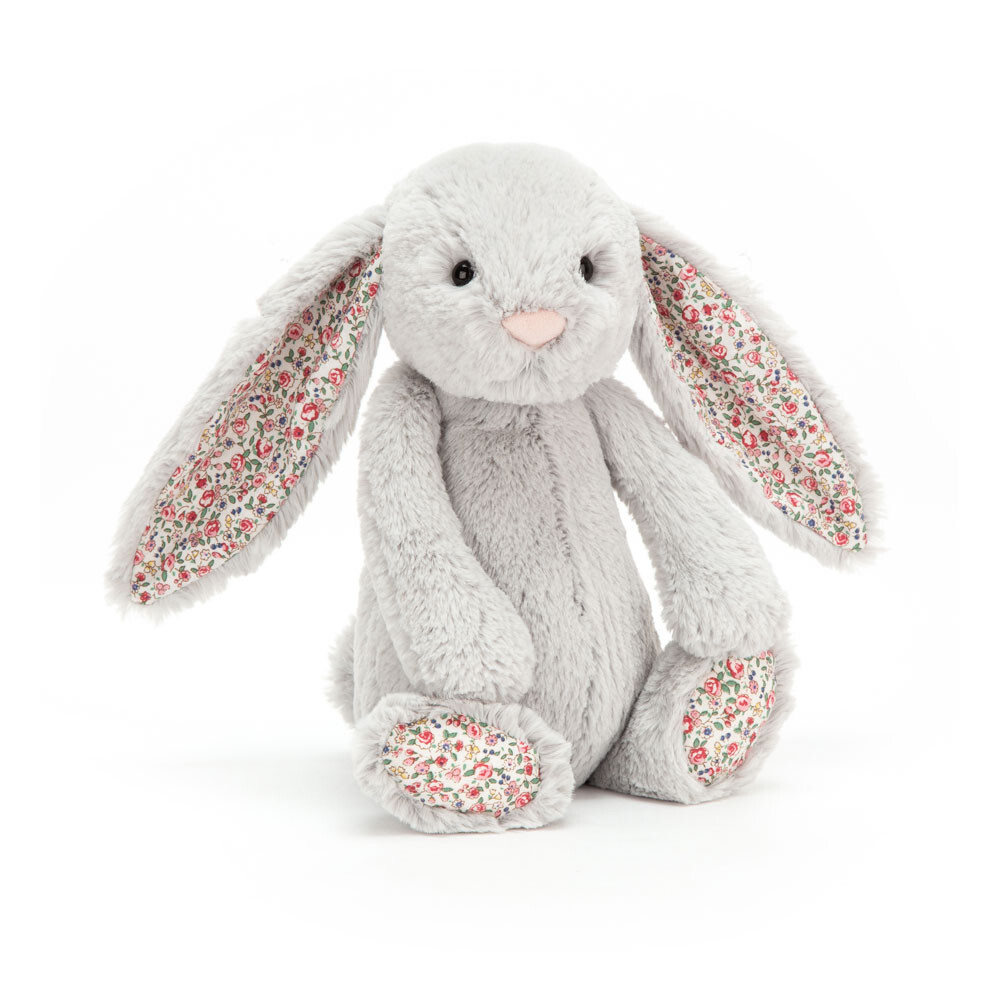 Bashful Blossom Silver Bunny (Original) Medium - Jellycat