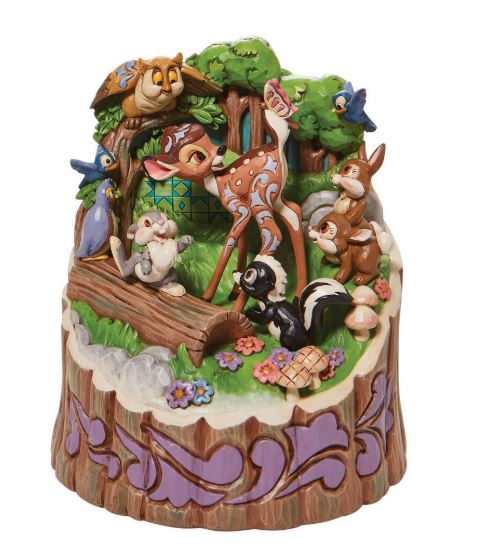 Bambi 'Forest Friends' Figurine - Disney Traditions by Jim Shore.