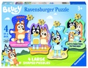 Bluey Let's Do This! 4 in a Box Puzzle Set - Ravensburger