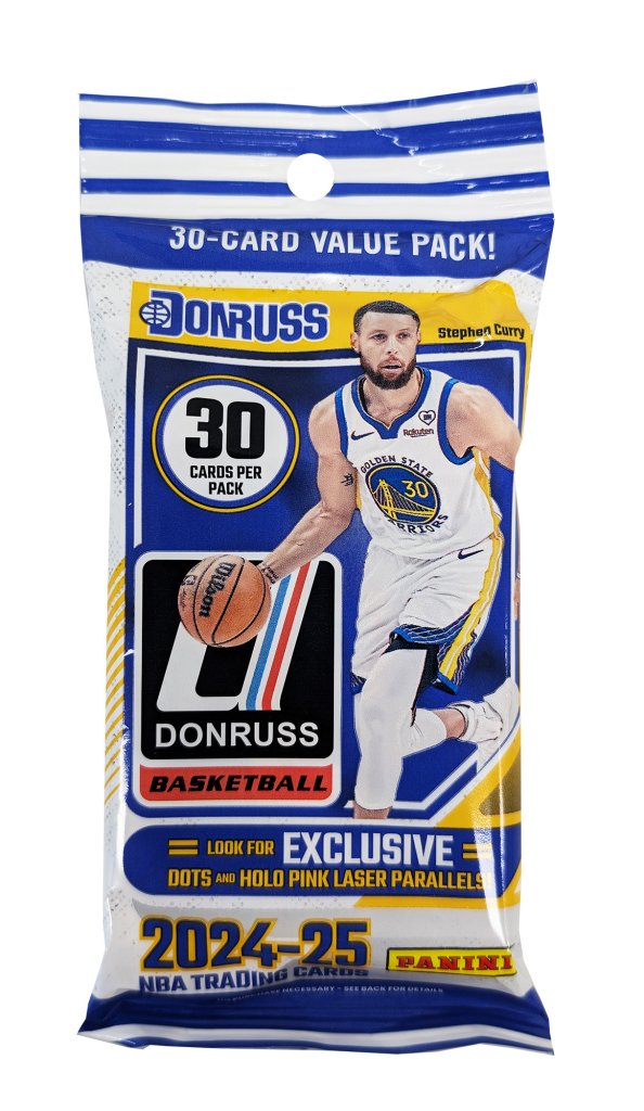 Panini Donruss 2024-2025 NBA Basketball Trading Card Fat Pack