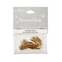 Brass Ornament Hooks 20pk - Hallmark Keepsake Christmas Ornament