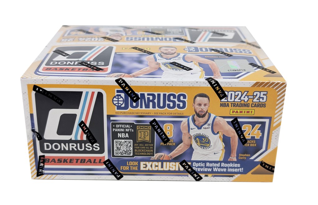 Panini Donruss 2024-2025 NBA Basketball Trading Card Retail Sealed Box