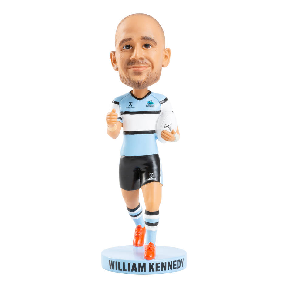 NRL Cronulla-Sutherland Sharks William Kennedy Bobblehead