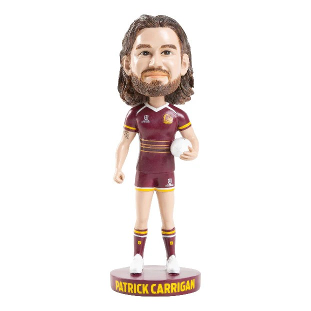 NRL Brisbane Broncos Patrick Carrigan Bobblehead