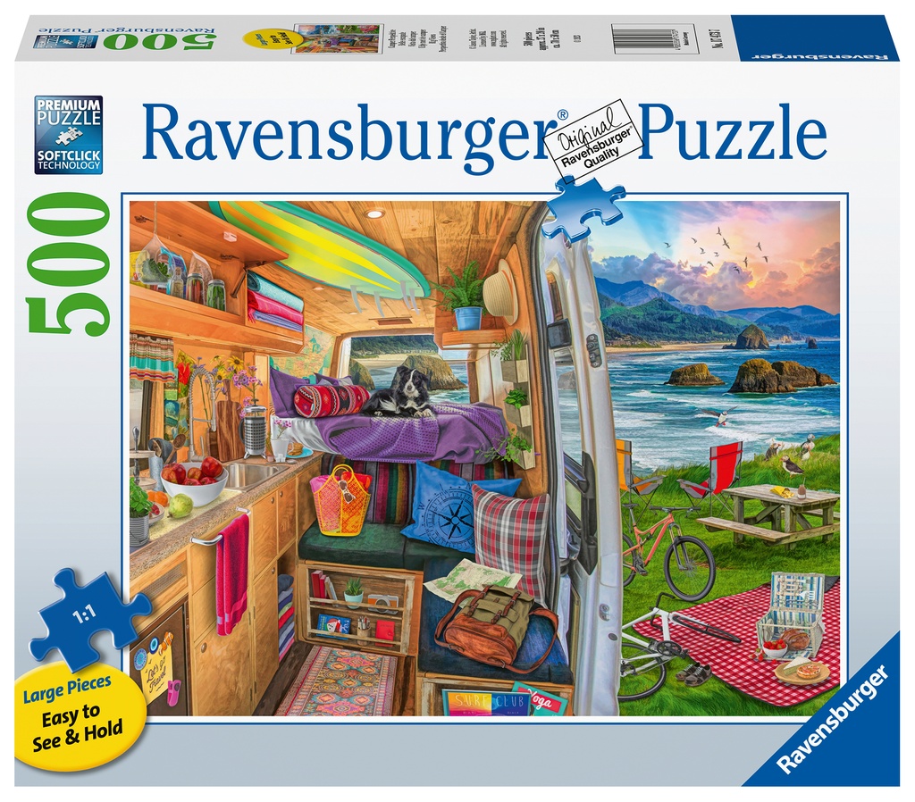 Rig Views 500pc Large Format Puzzle - Ravensburger 
