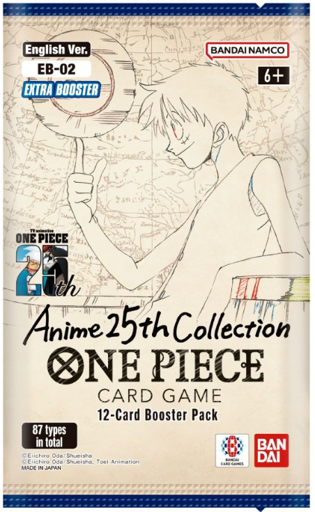 Anime 25th Collection (EB-02) - One Piece Trading Card Game Extra Booster Pack