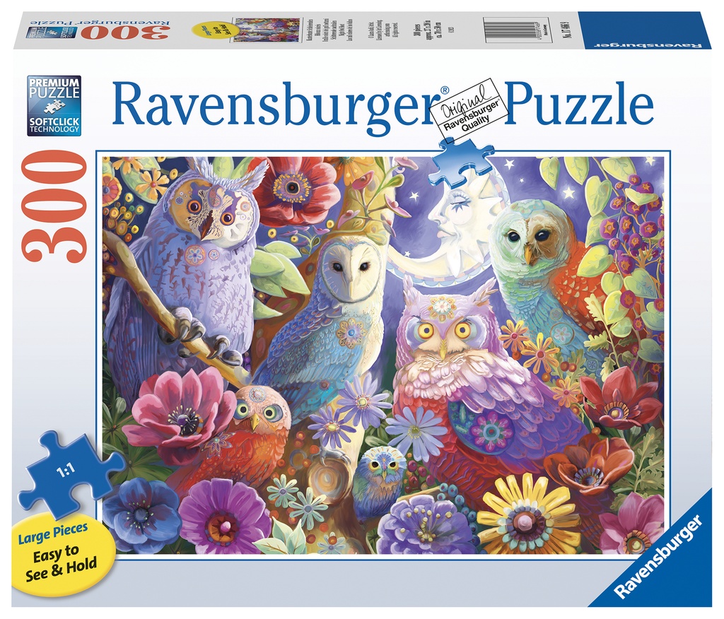 Night Owl Hoot 300pc Large Format Puzzle - Ravensburger