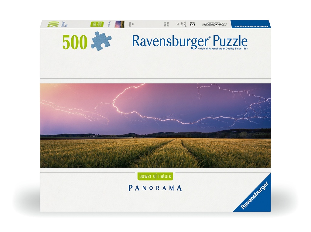 Summer Thunderstorm Panorama 500pc Puzzle - Ravensburger 