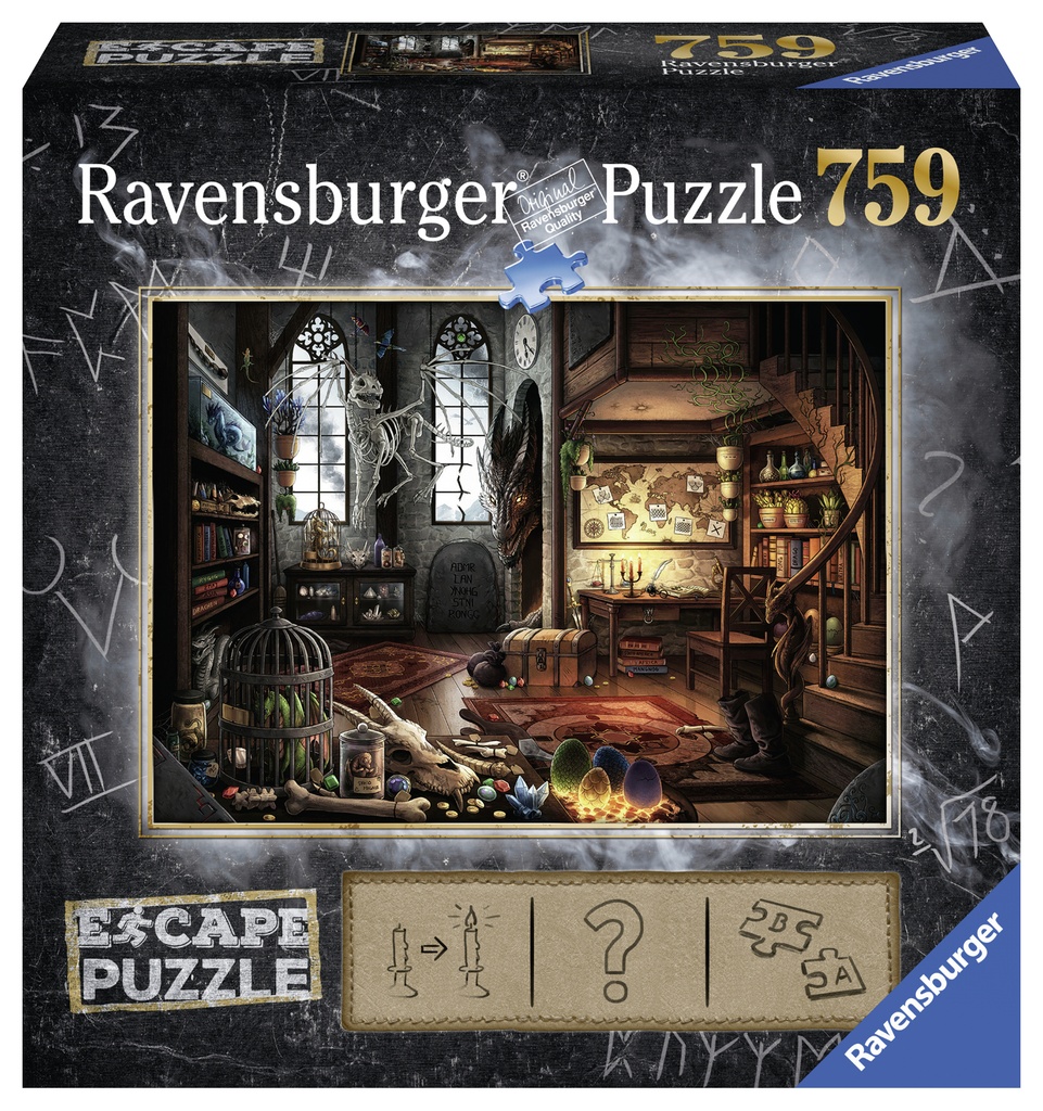Escape 5: Dragon Laboratory 759pc Puzzle - Ravensburger