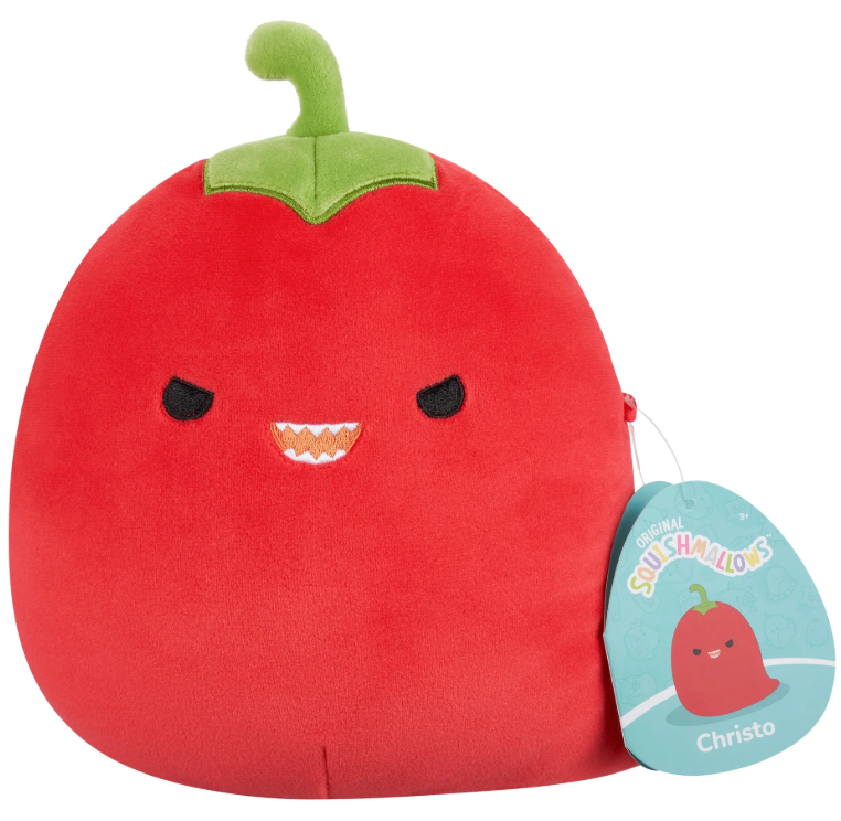 Christo the Red Chilli Pepper 7.5 inch Squishmallows