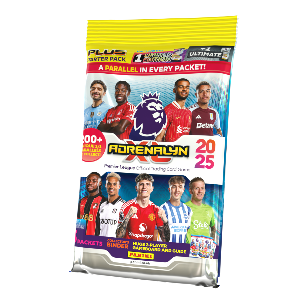 Panini Adrenalyn XL PLUS 2024/2025 EPL Soccer Trading Card Starter Pack