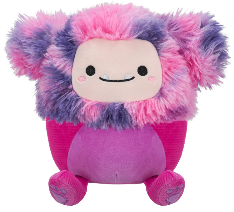 Woxie the Multicoloured Bigfoot 7.5 inch Squishmallows