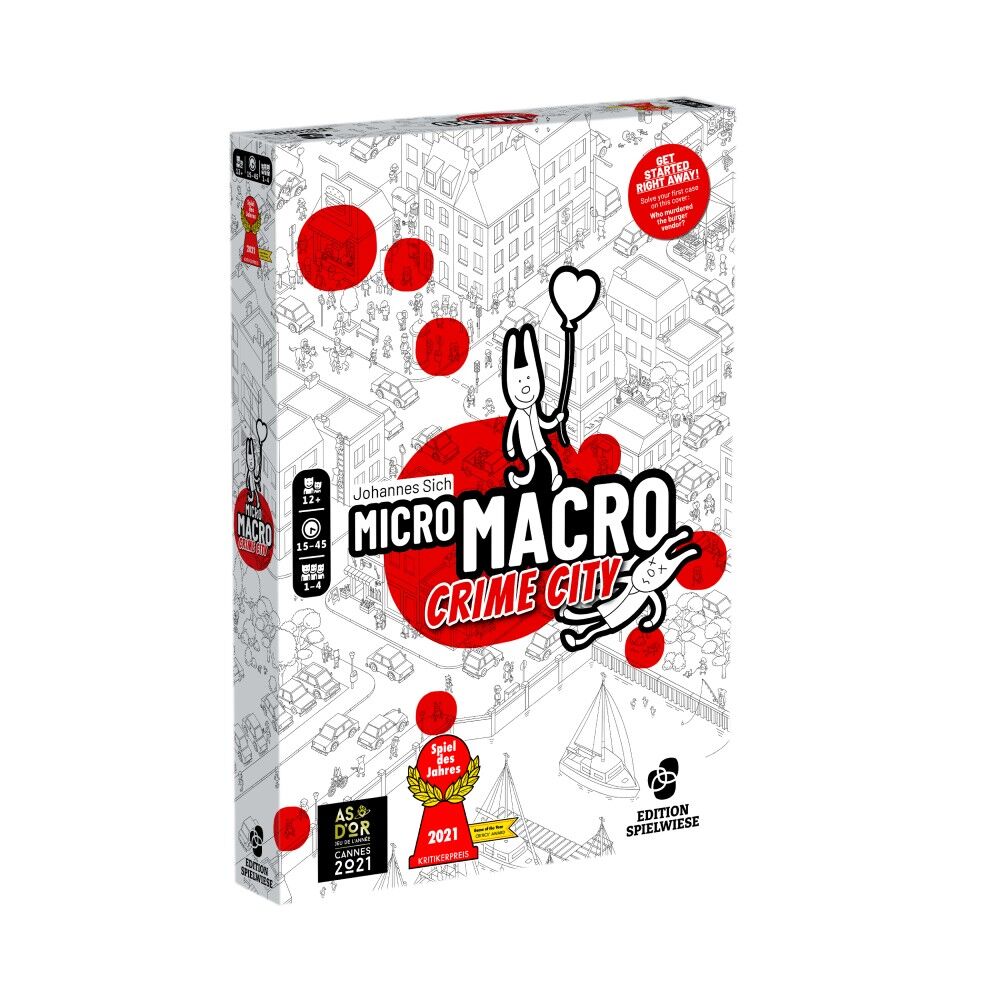 MicroMacro: Crime City Board Game