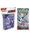 Pokémon Mini Portfolio with Stellar Crown Booster Pack