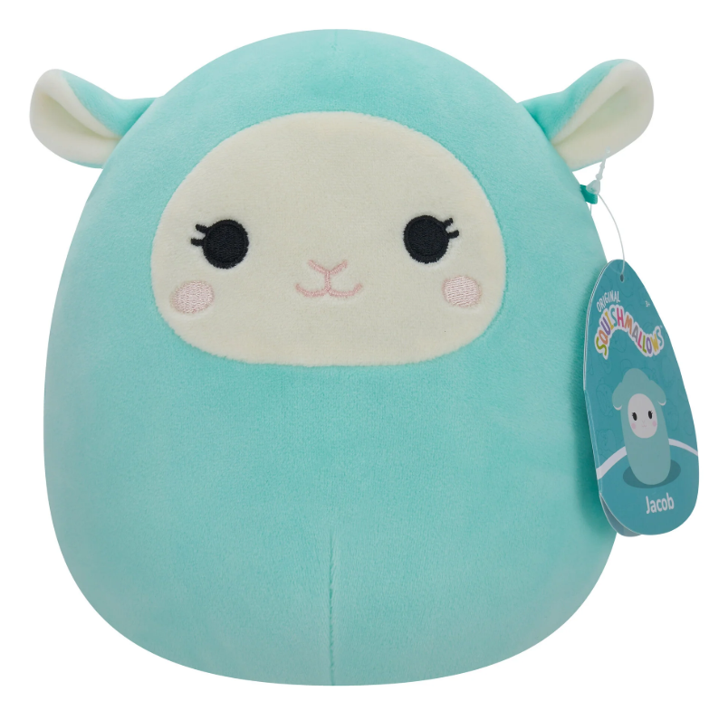 Jacob the Aqua Blue Lamb 7.5 inch Squishmallows
