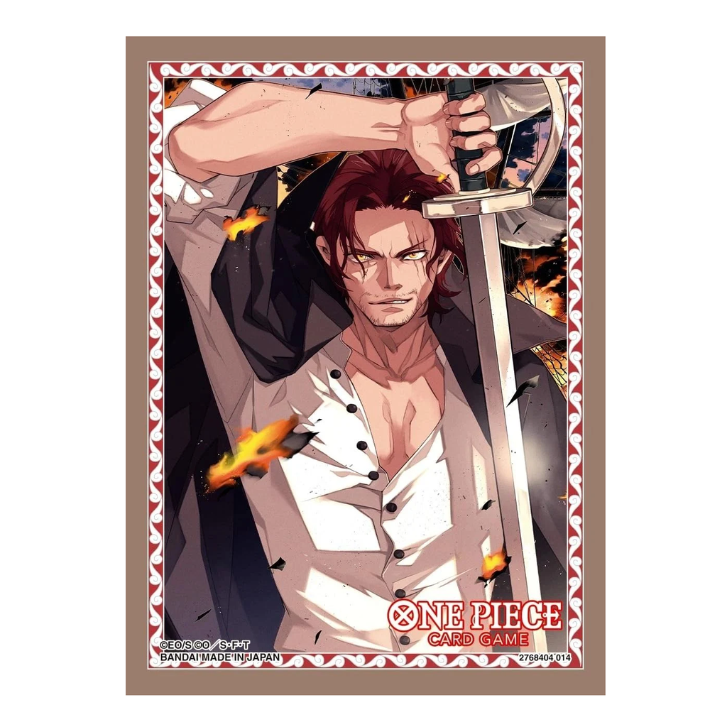 One Piece Trading Card Game: Official Sleeves Set 10 - Shanks