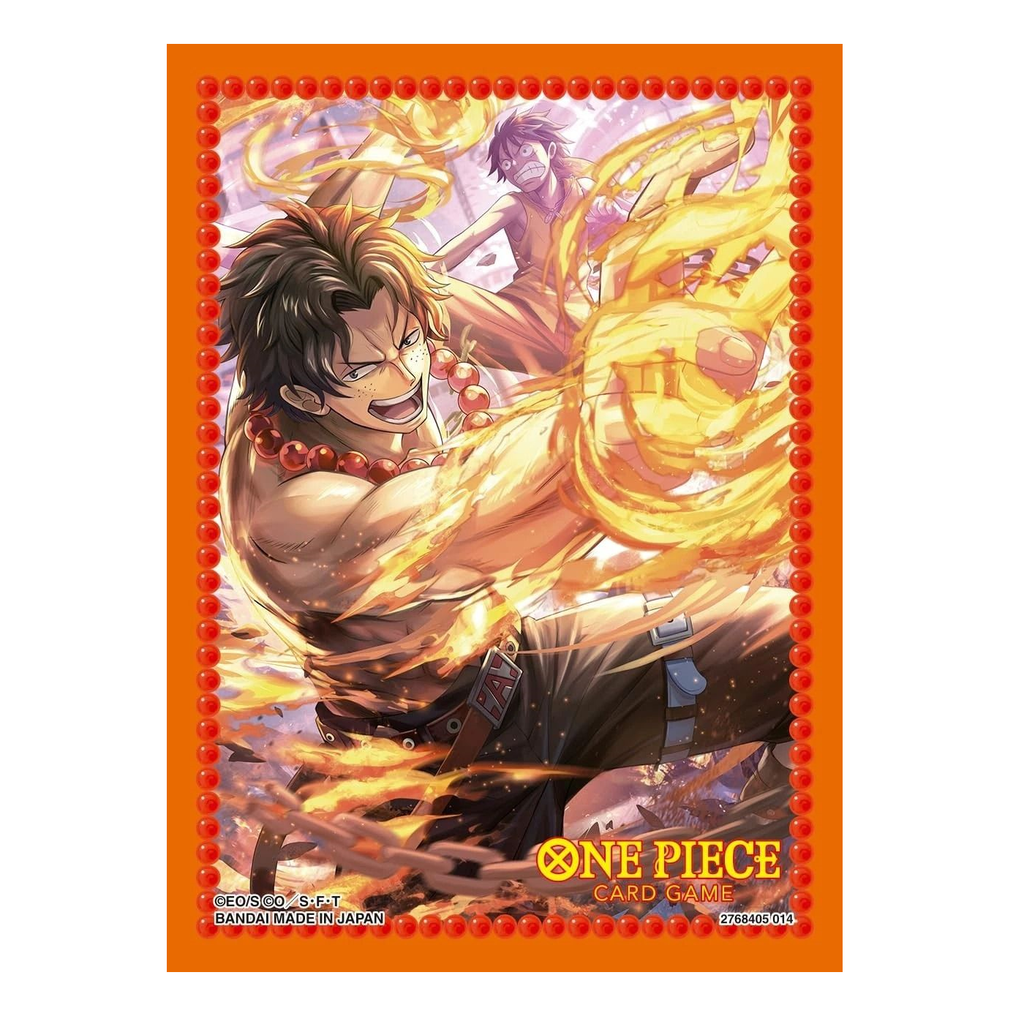 One Piece Trading Card Game: Official Sleeves Set 10 - Portgas D. Ace