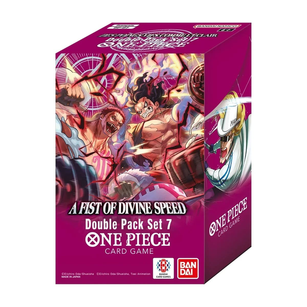 One Piece Card Game: A Fist of Divine Speed [DP-07] - Double Pack