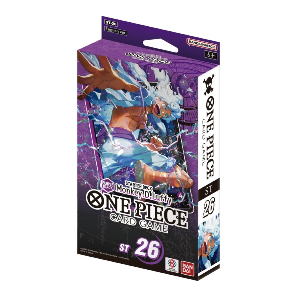 One Piece Card Game: Starter Deck - (Purple/Black) Monkey.D.Luffy [ST-26]