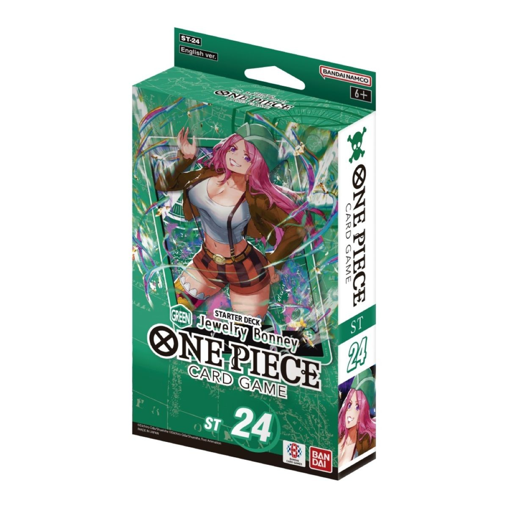 One Piece Card Game: Starter Deck - (Green) Jewelry Bonney [ST-24]