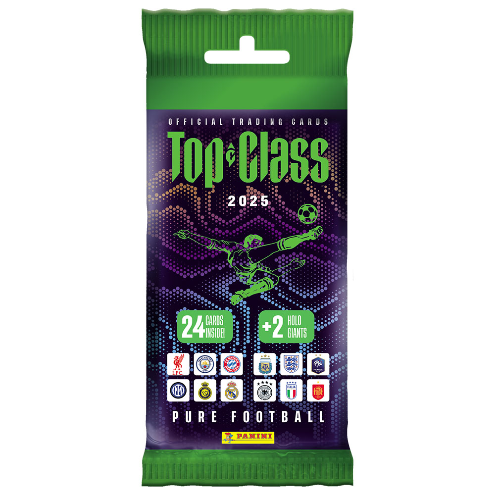 Panini FIFA Top Class Pure Football 2025 Soccer Trading Card Fat Pack