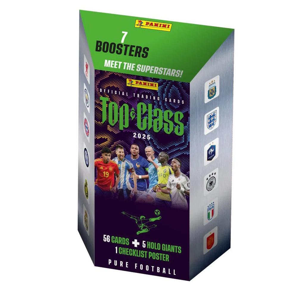 Panini Top Class Soccer 2025 Trading Cards - Blaster Box