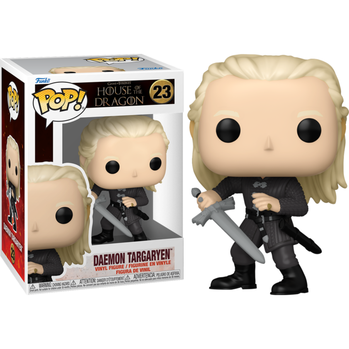 House of the Dragon - Daemon Targaryen Funko Pop! Vinyl Figure #23