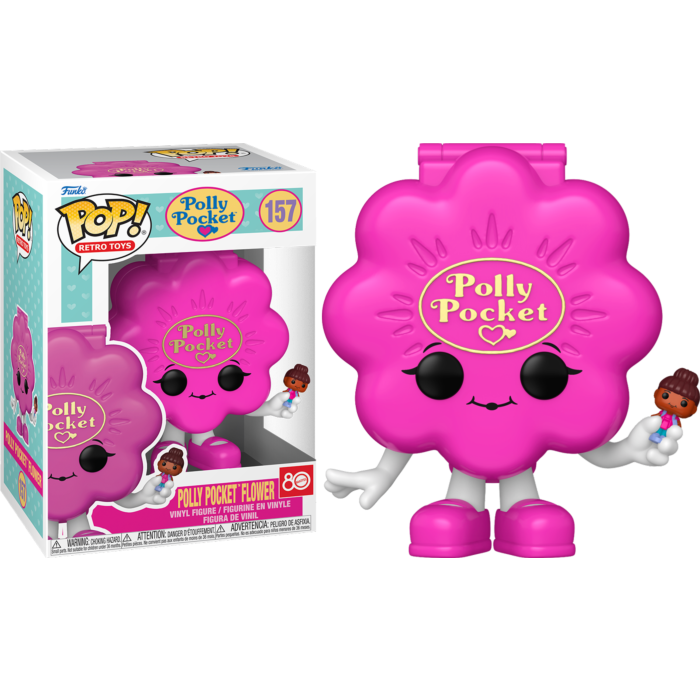 Retro Toys: Polly Pocket - Flower Shell Funko Pop! Vinyl Figure #157