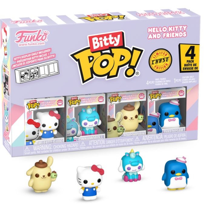 Sanrio - Hello Kitty Bitty Funko Pop! Vinyl Figure 4pk