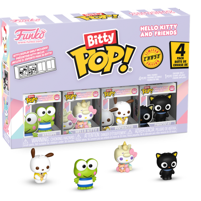 Sanrio - Keroppi Bitty Funko Pop! Vinyl Figure 4pk